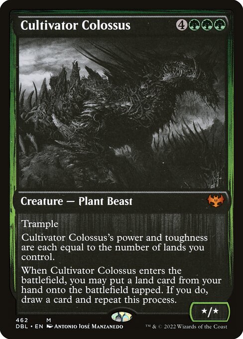 Magic the Gathering Card - Cultivator Colossus - MTG Circle