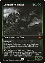 Magic the Gathering Card - Cultivator Colossus - MTG Circle