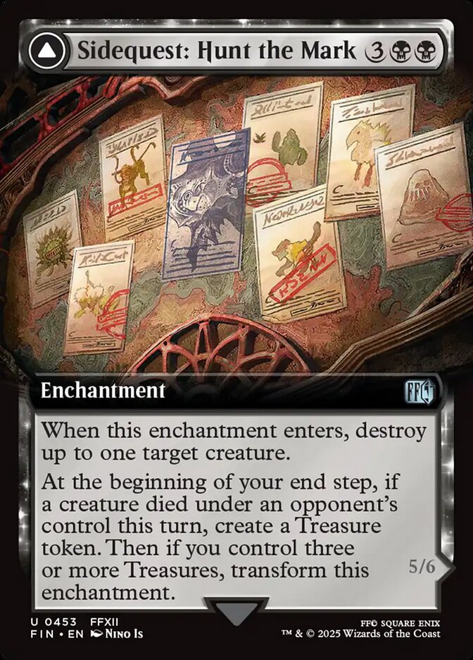 Magic the Gathering Card - Sidequest: Hunt the Mark - MTG Circle