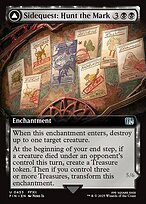 Magic the Gathering Card - Sidequest: Hunt the Mark // Yiazmat, Ultimate Mark - MTG Circle