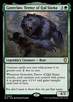 Magic the Gathering Card - Goreclaw, Terror of Qal Sisma - MTG Circle