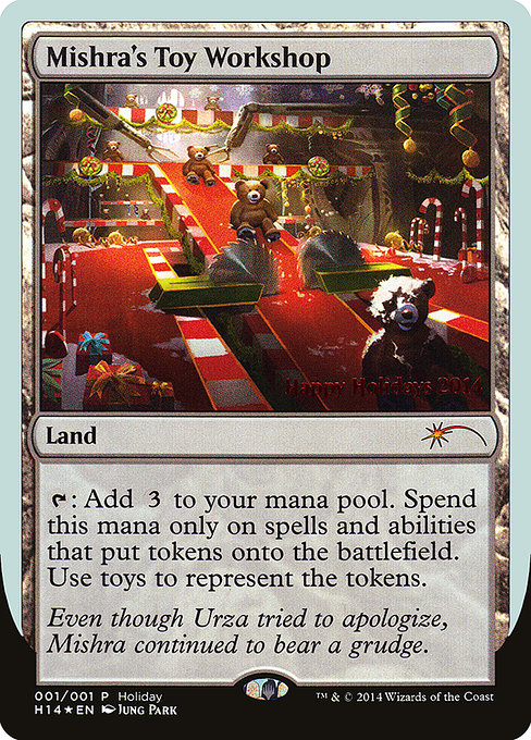 Magic the Gathering Card - Mishra's Toy Workshop - MTG Circle