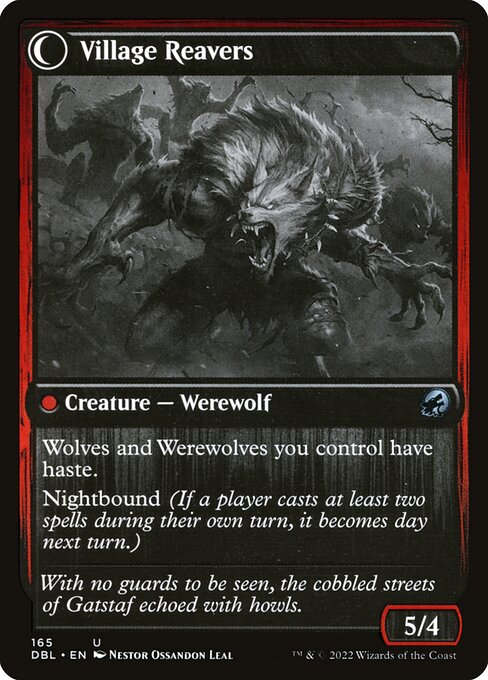 Magic the Gathering Card - Village Reavers - MTG Circle