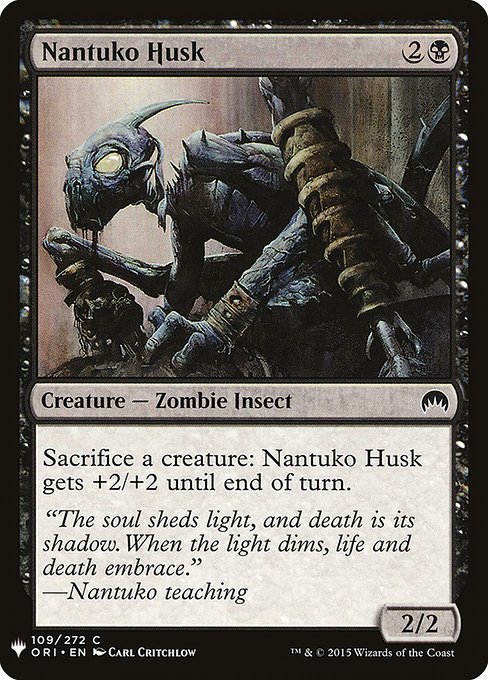 Magic the Gathering Card - Nantuko Husk - MTG Circle