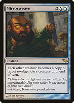 Magic the Gathering Card - Mirrorweave - MTG Circle
