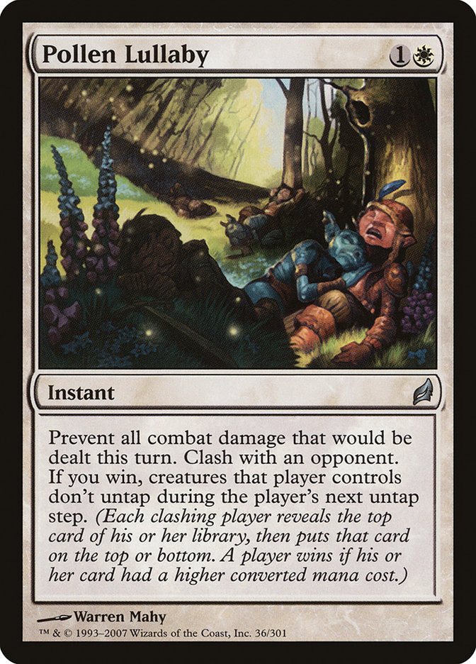 Magic the Gathering Card - Pollen Lullaby - MTG Circle