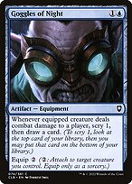 Magic the Gathering Card - Goggles of Night - MTG Circle