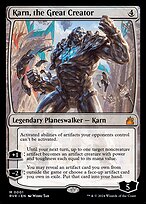 Magic the Gathering Card - Karn, the Great Creator - MTG Circle