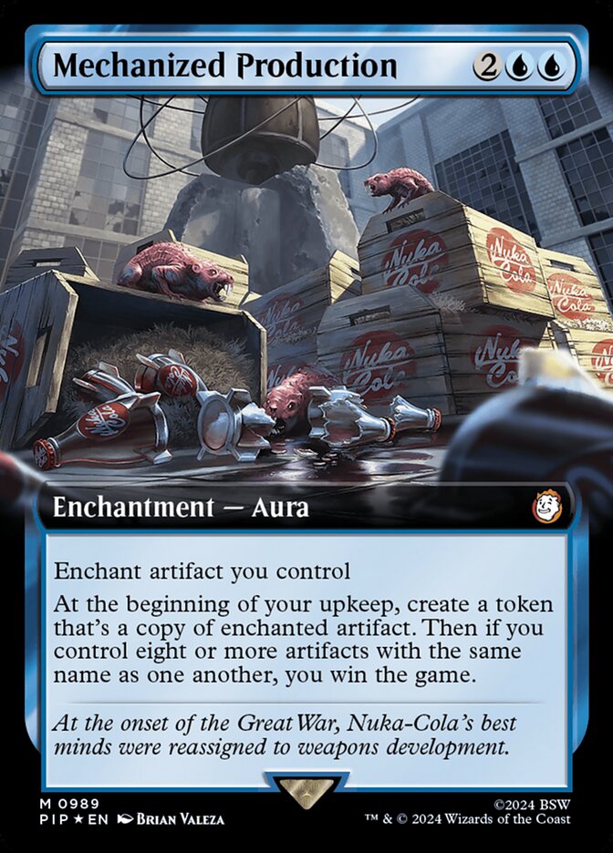 Magic the Gathering Card - Mechanized Production - MTG Circle