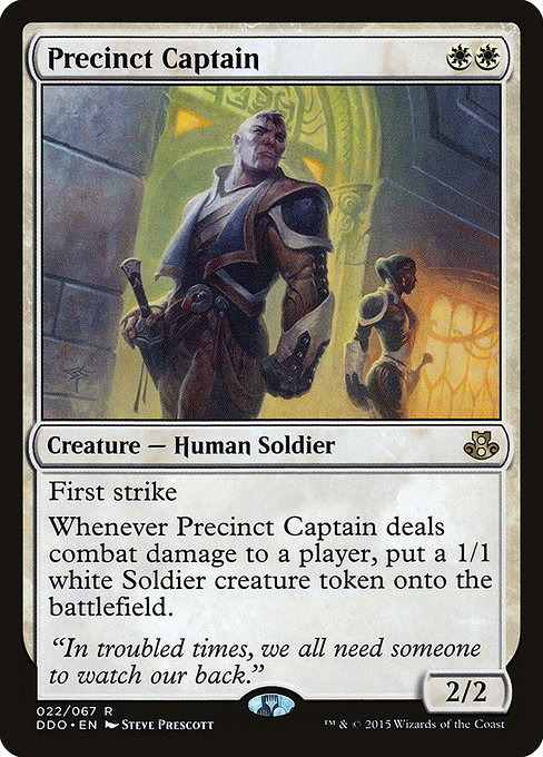 Magic the Gathering Card - Precinct Captain - MTG Circle