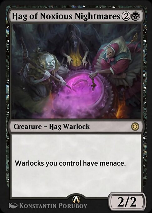 Magic the Gathering Card - Hag of Noxious Nightmares - MTG Circle