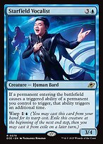 Magic the Gathering Card - Starfield Vocalist - MTG Circle