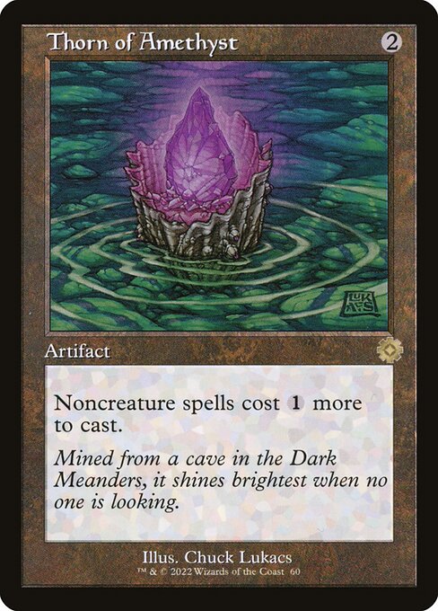 Magic the Gathering Card - Thorn of Amethyst - MTG Circle