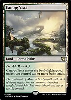 Magic the Gathering Card - Canopy Vista - MTG Circle
