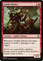 Magic the Gathering Card - Goblin Medics - MTG Circle