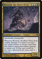 Magic the Gathering Card - Wrexial, the Risen Deep - MTG Circle