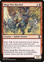 Magic the Gathering Card - Mogg War Marshal - MTG Circle