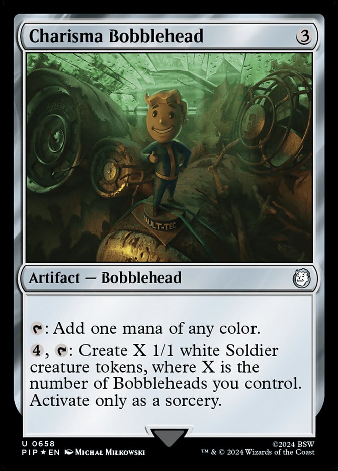 Magic the Gathering Card - Charisma Bobblehead - MTG Circle