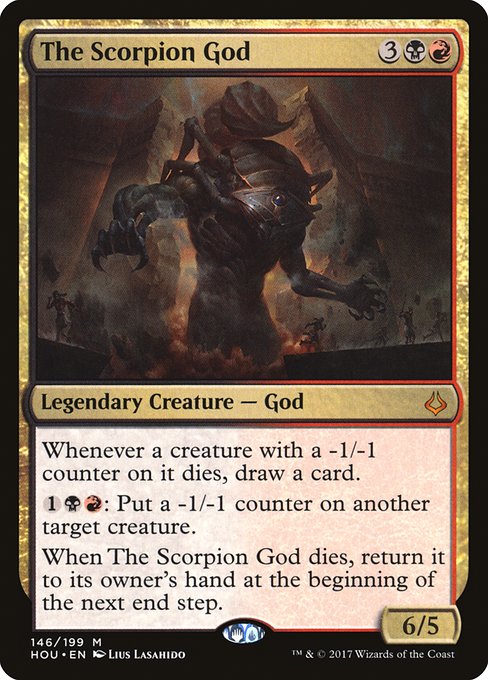 Magic the Gathering Card - The Scorpion God - MTG Circle