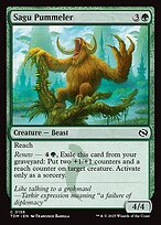 Magic the Gathering Card - Sagu Pummeler - MTG Circle