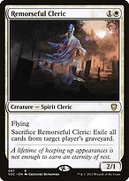 Magic the Gathering Card - Remorseful Cleric - MTG Circle