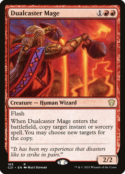 Magic the Gathering Card - Dualcaster Mage - MTG Circle