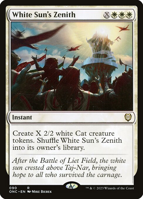 Magic the Gathering Card - White Sun's Zenith - MTG Circle