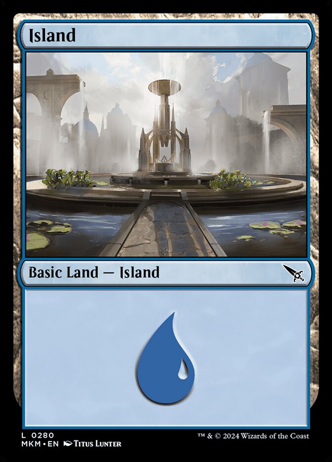 Magic the Gathering Card - Island - MTG Circle