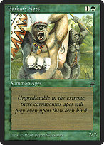 Magic the Gathering Card - Barbary Apes - MTG Circle