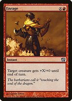 Magic the Gathering Card - Enrage - MTG Circle
