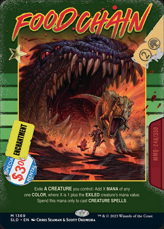 Magic the Gathering Card - Food Chain - MTG Circle