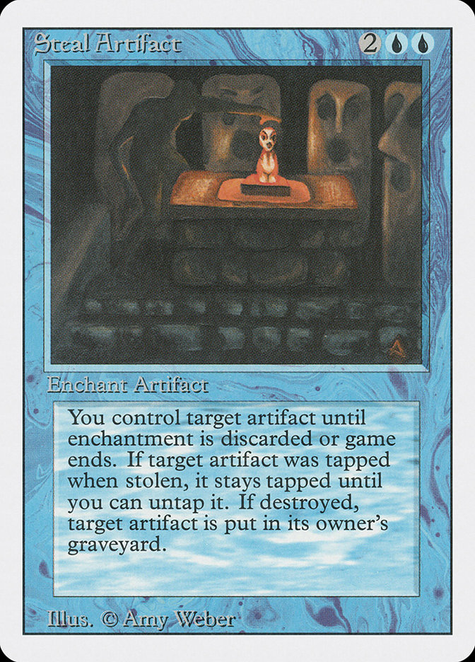 Magic the Gathering Card - Steal Artifact - MTG Circle