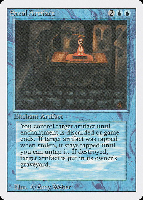 Magic the Gathering Card - Steal Artifact - MTG Circle