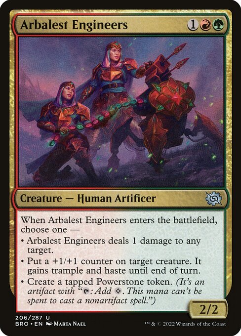 Magic the Gathering Card - Arbalest Engineers - MTG Circle