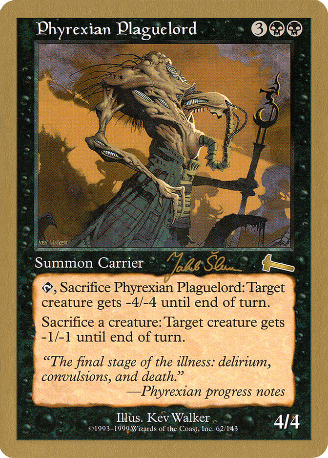 Magic the Gathering Card - Phyrexian Plaguelord - MTG Circle