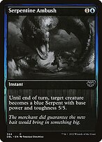 Magic the Gathering Card - Serpentine Ambush - MTG Circle