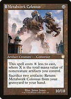 Magic the Gathering Card - Metalwork Colossus - MTG Circle