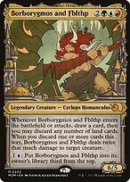 Magic the Gathering Card - Borborygmos and Fblthp - MTG Circle
