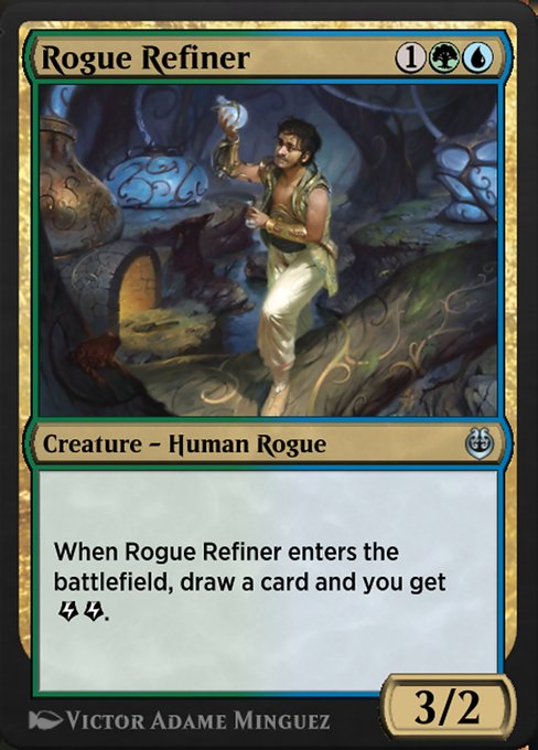 Magic the Gathering Card - Rogue Refiner - MTG Circle