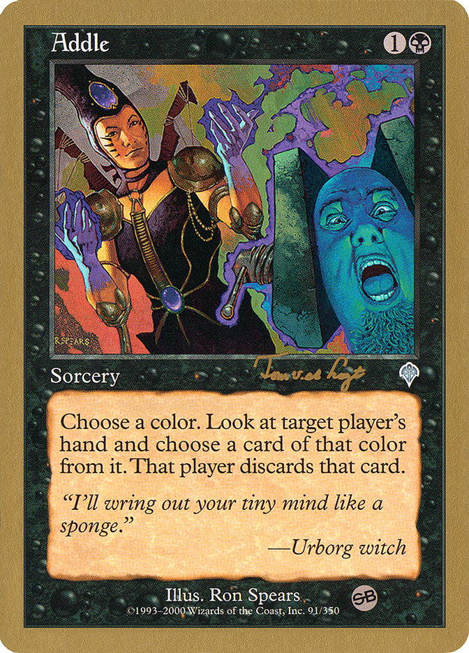 Magic the Gathering Card - Addle - MTG Circle
