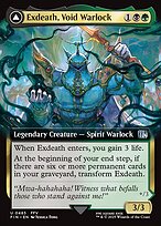 Magic the Gathering Card - Exdeath, Void Warlock // Neo Exdeath, Dimension's End - MTG Circle