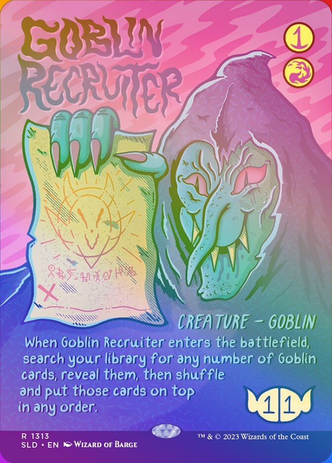 Magic the Gathering Card - Goblin Recruiter - MTG Circle