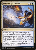 Magic the Gathering Card - Aethermage's Touch - MTG Circle