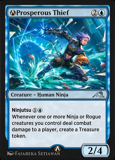 Magic the Gathering Card - A-Prosperous Thief - MTG Circle