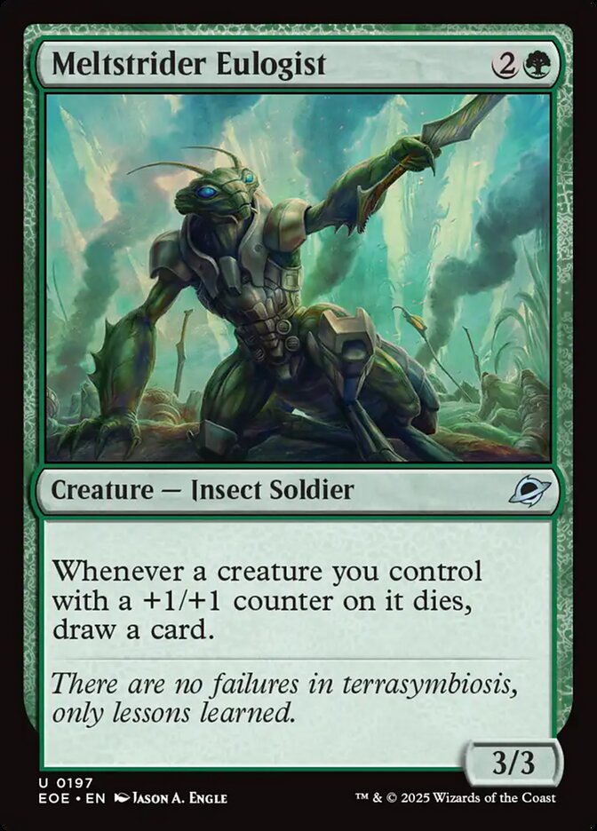 Magic the Gathering Card - Meltstrider Eulogist - MTG Circle