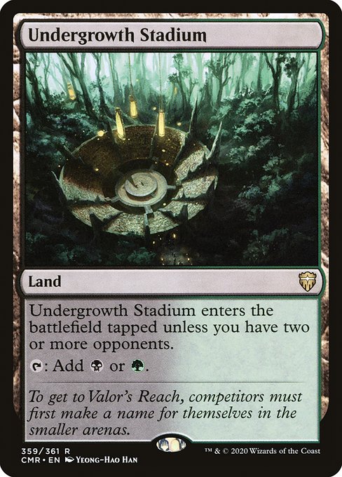 Magic the Gathering Card - Undergrowth Stadium - MTG Circle