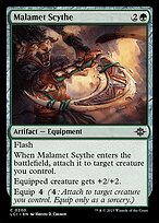 Magic the Gathering Card - Malamet Scythe - MTG Circle