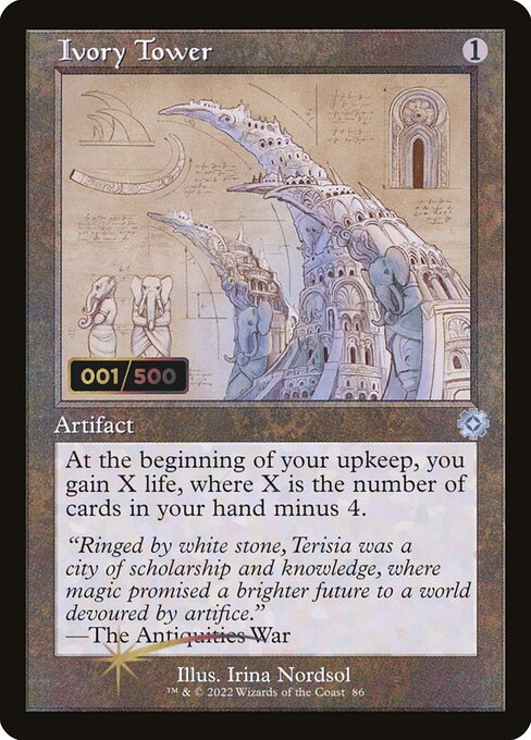 Magic the Gathering Card - Ivory Tower - MTG Circle