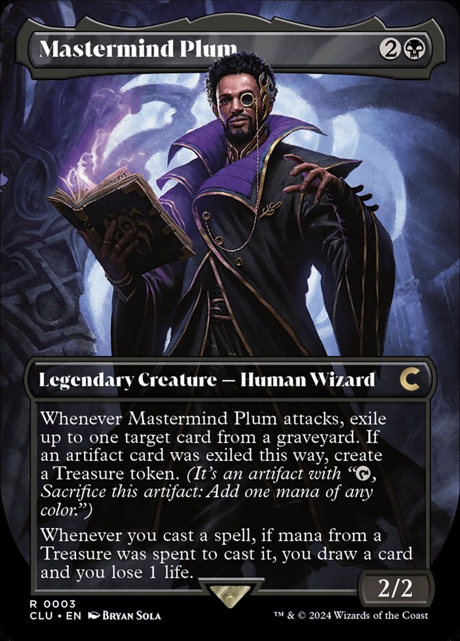 Magic the Gathering Card - Mastermind Plum - MTG Circle
