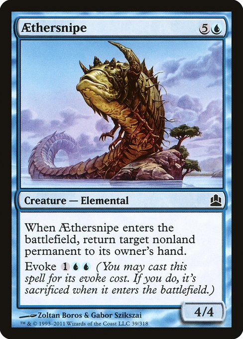 Magic the Gathering Card - Aethersnipe - MTG Circle